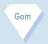 Gem Stock Shape Memo Board