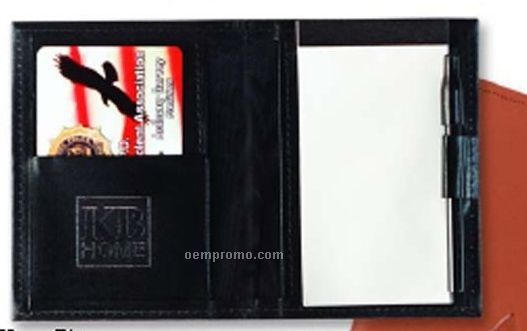 Leather Pocket Memo - Regency Cowhide Leather