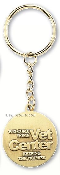 Single Sided Key Chains/Medals (1 1/4")