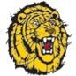 Stock Right Profile Roaring Lion Mascot Chenille Patch