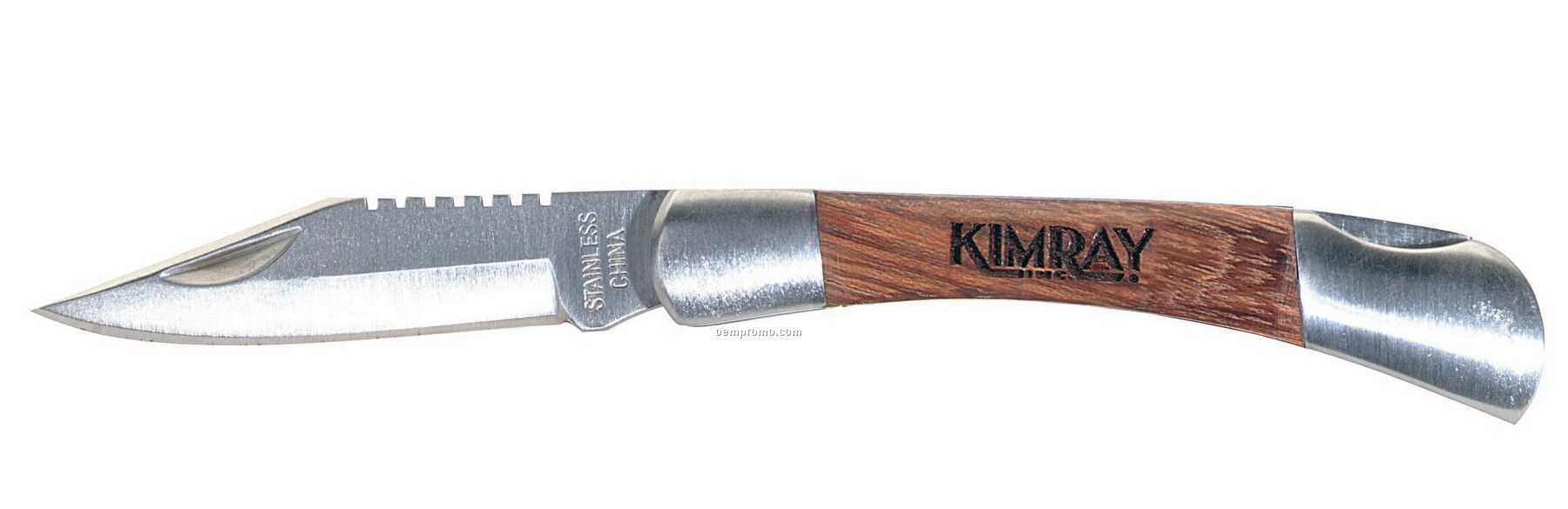V-line Small Rosewood Pocket Knife (Silver)