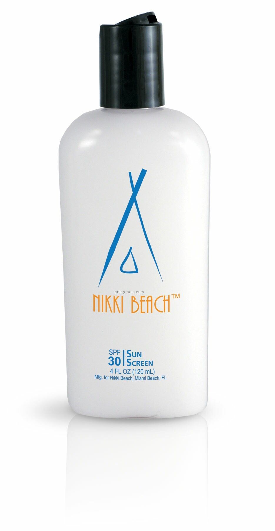 4 Oz. Spf 15 Sun Screen Lotion In Oval Bottle With Press Lid
