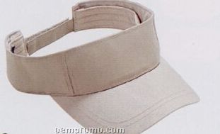 65/35 Rpet Cotton Twill 3 Piece Visor (Embroidery)