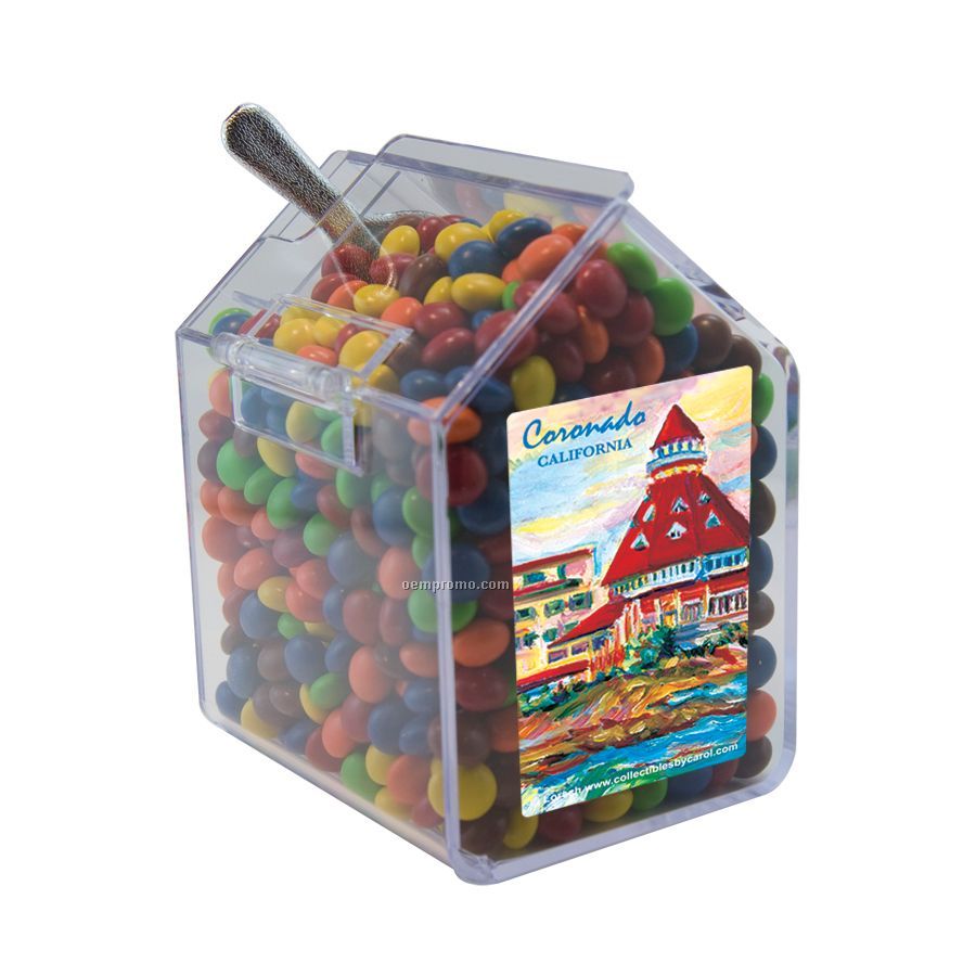 Large Candy Bin Filled With Skittles