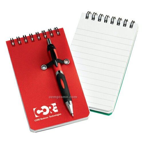 Nerde Mini Pocket Notebook With Pen