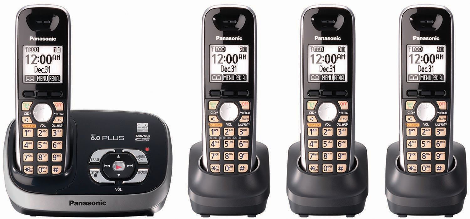 Panasonic Dect 6.0 Plus Expandable Digital Cordless Phone System