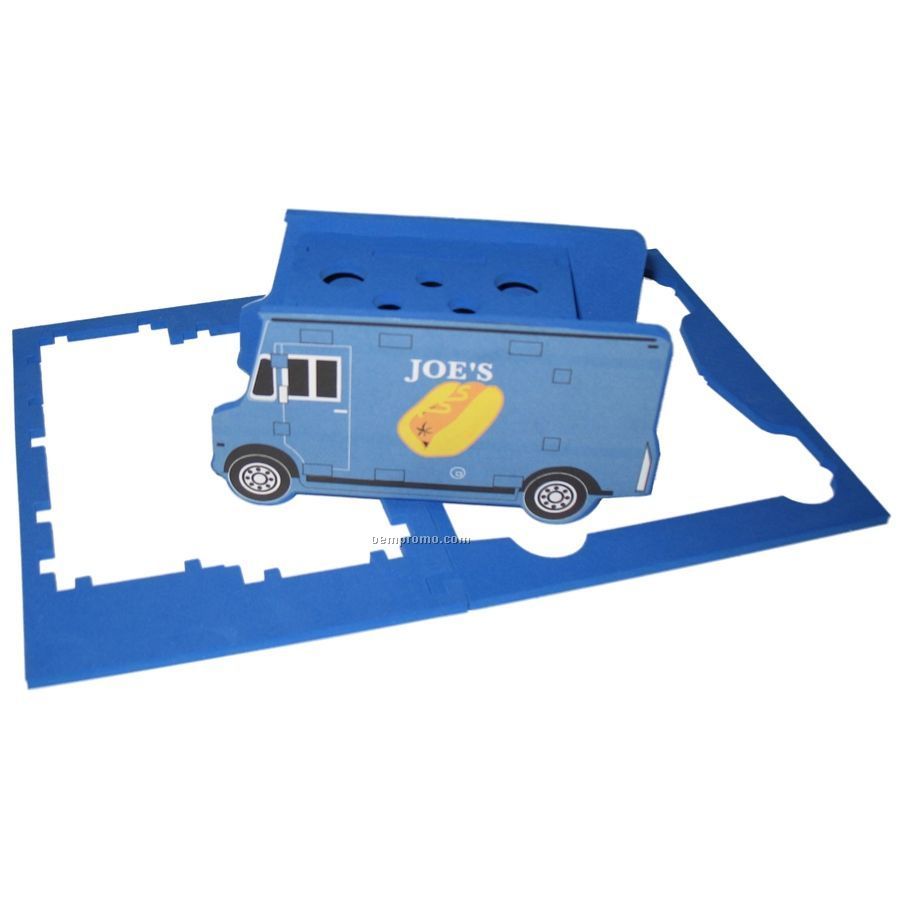 Foam Truck Shaped Desk Organizer Puzzle