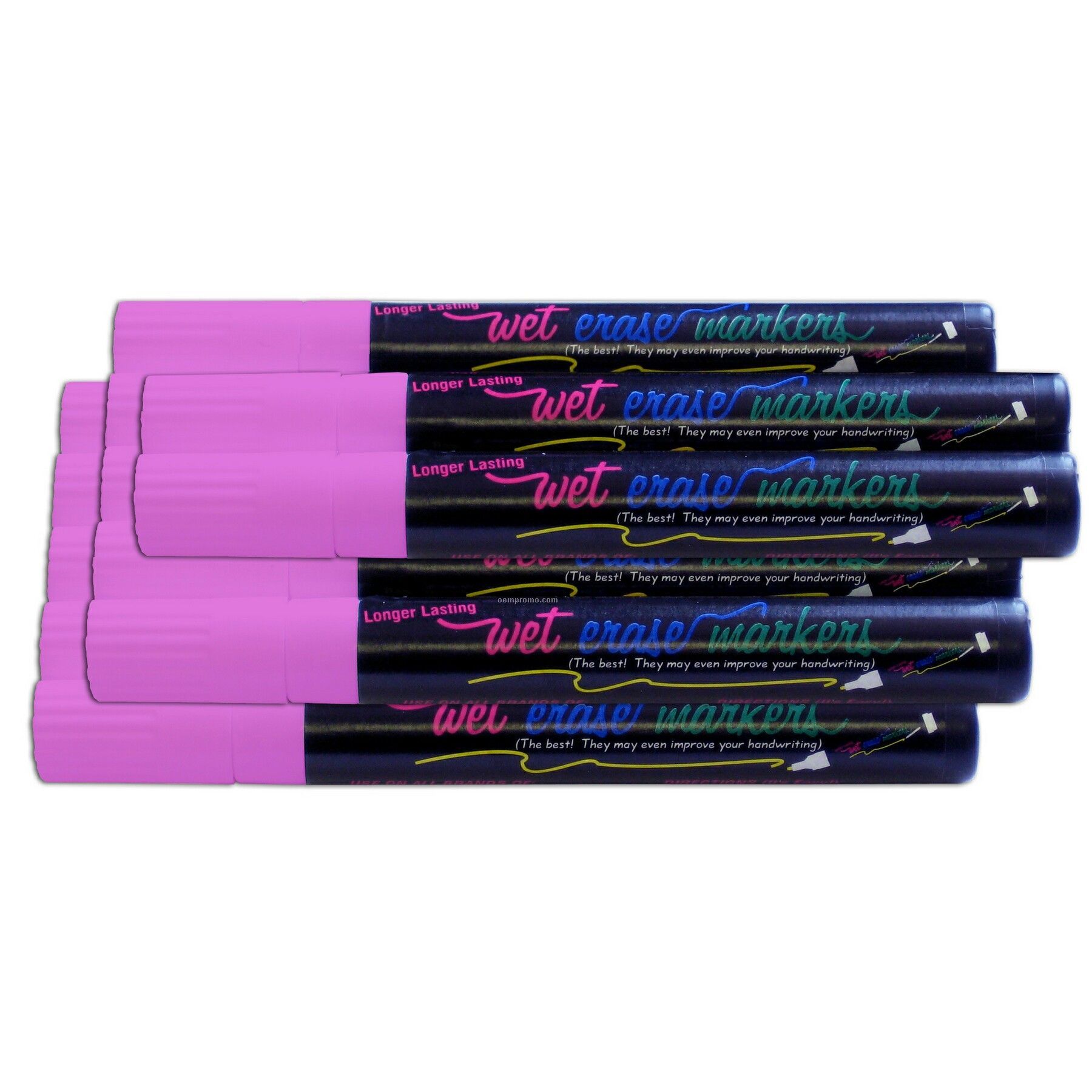 Wet Erase Marker Set - Purple (12 Pack)