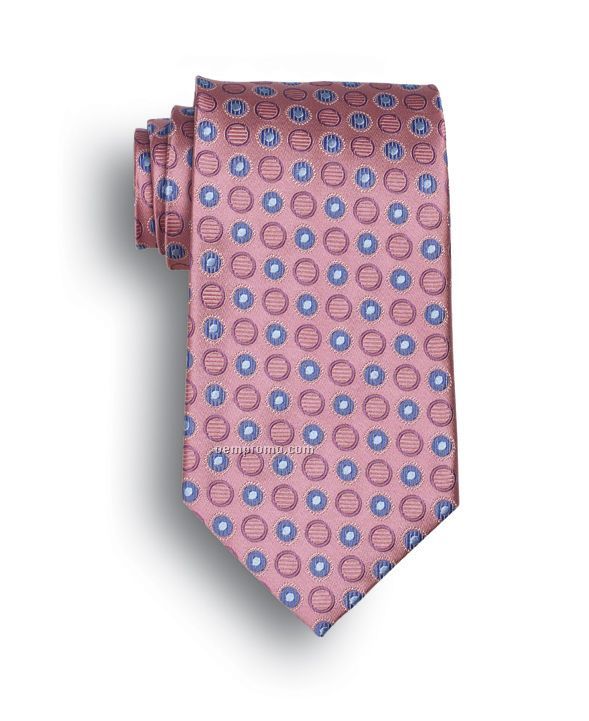 Wolfmark Ellison Bay Polyester Tie - Pink
