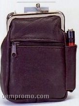 Cigarette Pouch With Zip Pocket On Both Sides