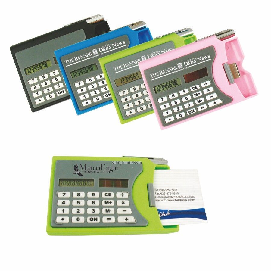 Calculators W/ Card Holder