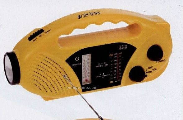 Solar Dynamo Noaa 8-in-1 Emergency Tool - Radio & Flashlight