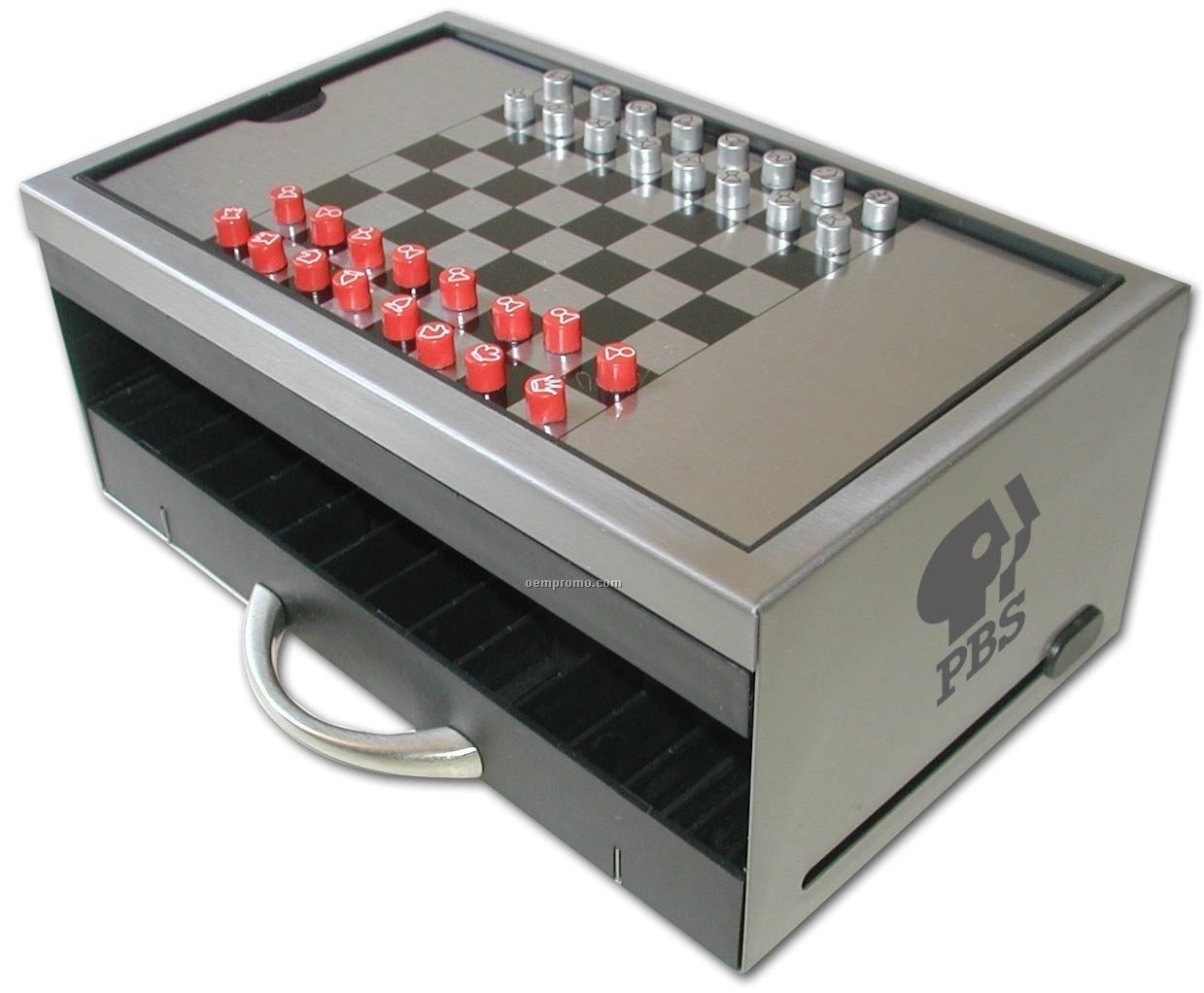 Chess/Checkers Game With Card Holder & Index