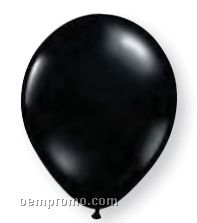 9" Onyx Black Latex Single Color Balloon
