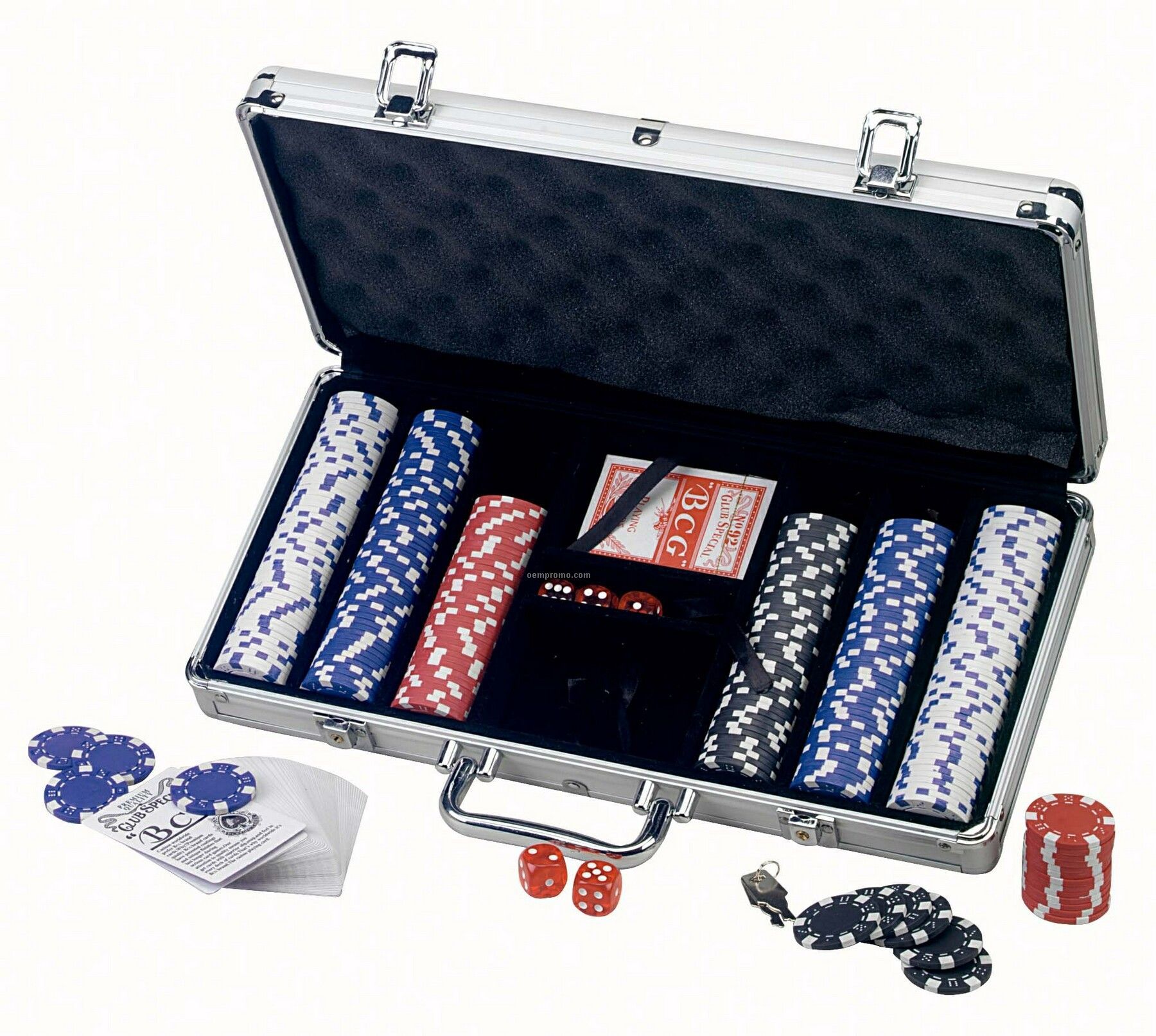 Action Line Deluxe Poker Set In Steel Case,China Wholesale Action Line Deluxe Poker Set In Stainless Steel Case