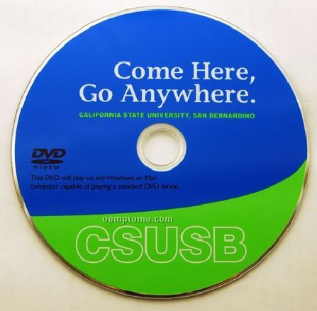Blank DVD Disc Printing / Labeling (3 Color)