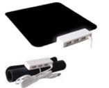 Folding 3 Port Hub Mouse Pad With 2.0 USB Hub (53cmx48cmx33cm)