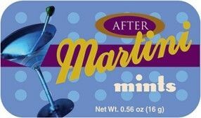 Martini Mint Tin W/ 4-color Process Label (72 Mints)