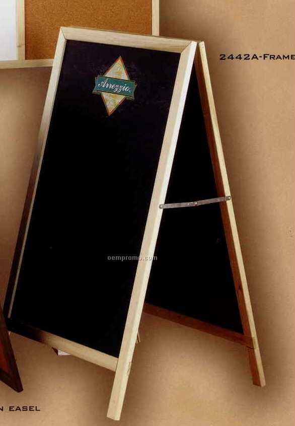 Two-sided A-frame Chalk Board (24