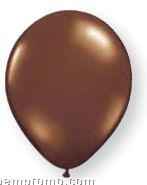 9" Cocoa Brown Latex Balloon