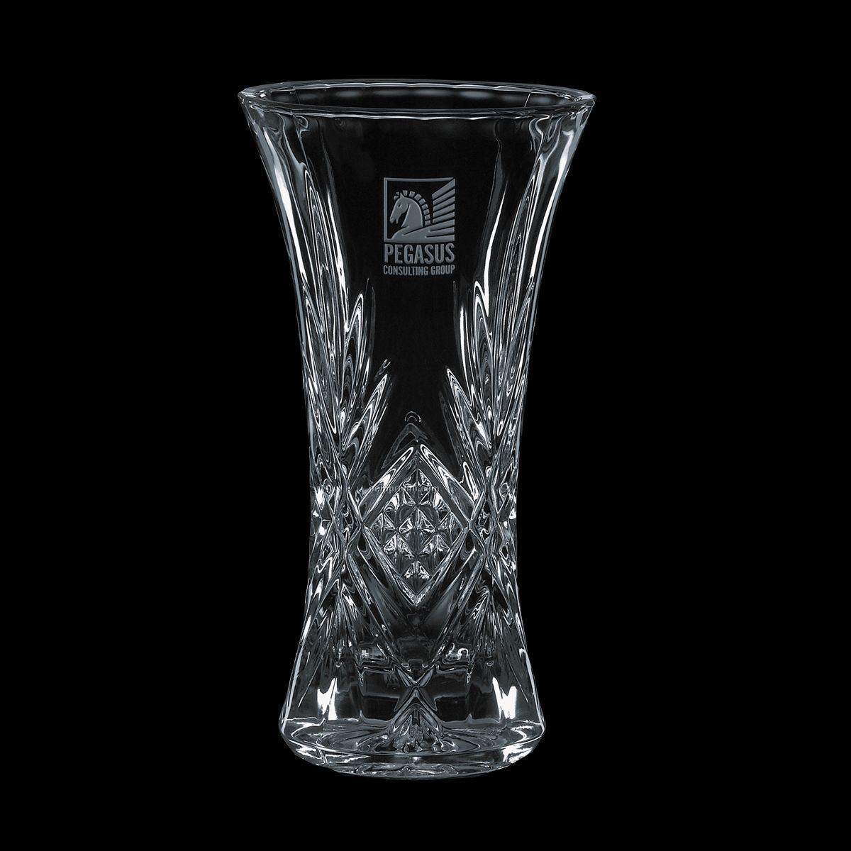 9" Milford Crystal Vase