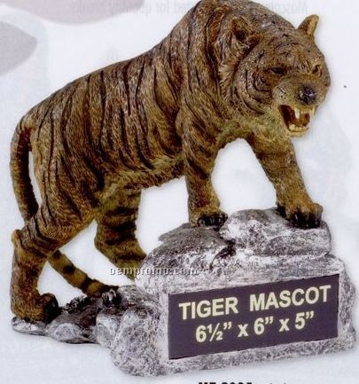 Brown Tiger School Mascot
