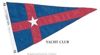 Custom Yacht Club Signals Pennant