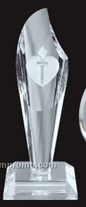 Optical Crystal Torch Award - Large