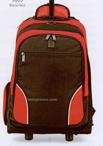 Rolling Polyester Backpack (1 Color)