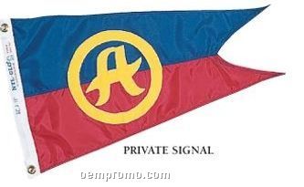Custom Private Signals Pennant