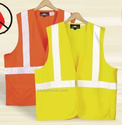 Flame-resistant Hi-visibility Safety Vest