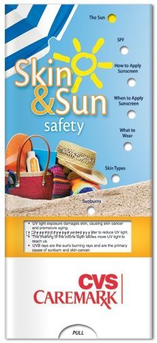 Skin & Sun Safety - Pocket Slider Chart/ Brochure