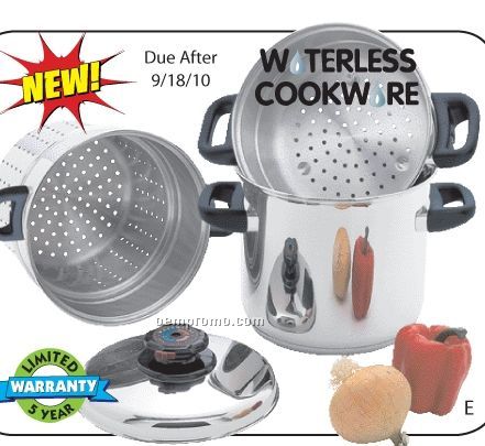 Chef's Secret 4 PC Surgical Stainless Steel Multi-cooker