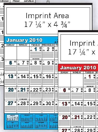 Black & Blue Bid Calendar (Order After 8/31)