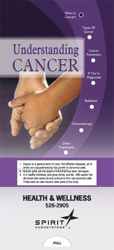 Understanding Cancer - Pocket Slider Chart/ Brochure