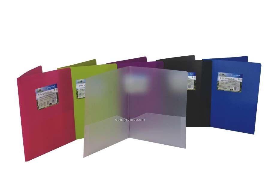 Purple 2 Pocket Folder