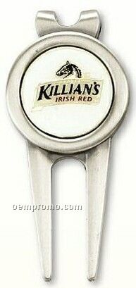 Divot Tool W/ 1" Ball Marker (Divot 1) ( 3")