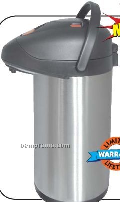 Maxam 3.7 Quart Stainless Steel Vacuum Air Pot