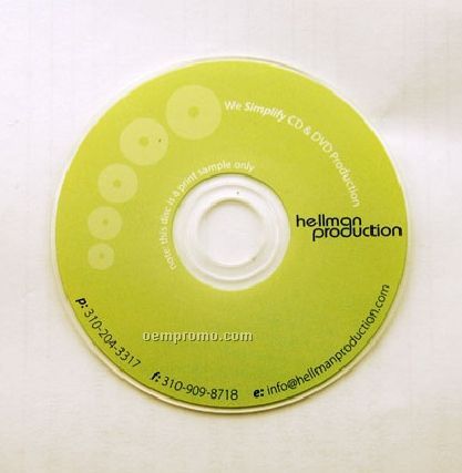 Mini CD Replication With Disc Print (2 Color)