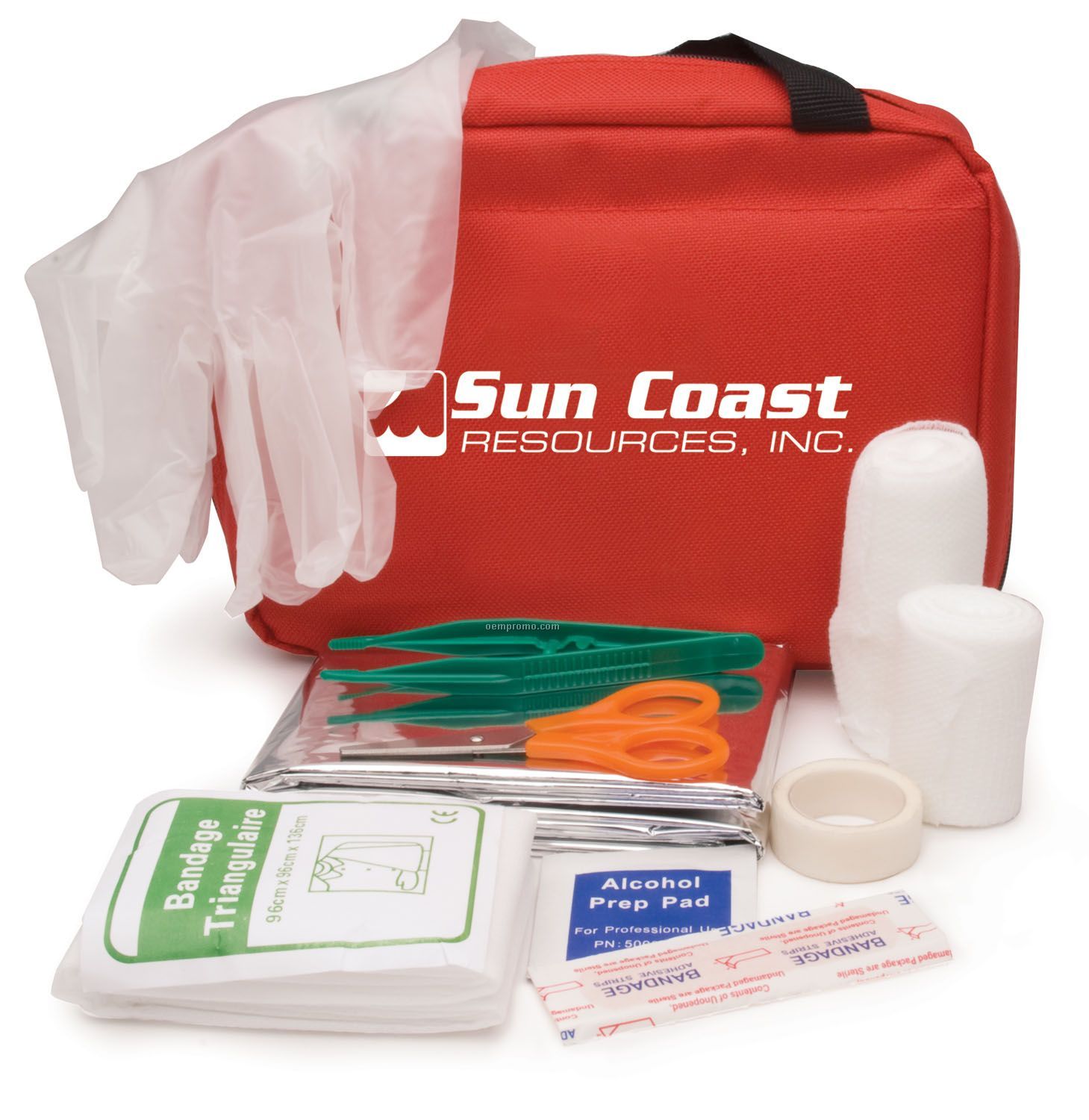 62-piece First Aid Kit In Nylon Carry Case
