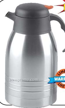 Maxam 2 Quart Stainless Steel Vacuum Coffee Pot