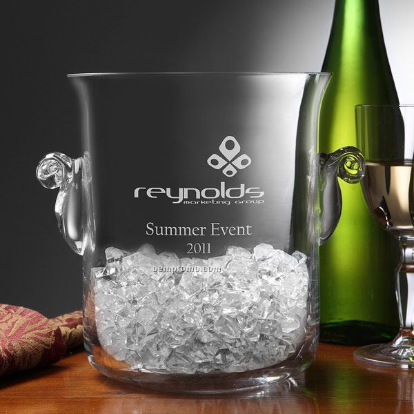 Personalized Corporate Engraved Logo Ice Bucket