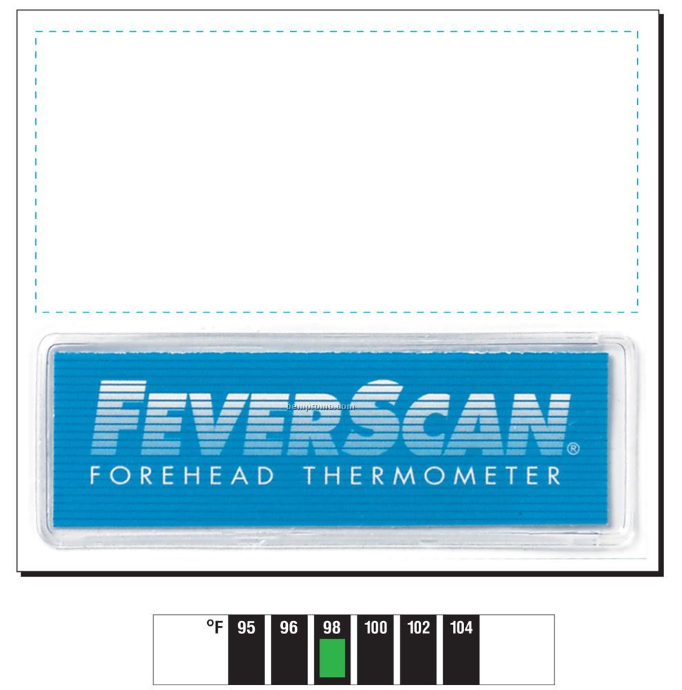 Reusable Mini Fahrenheit Feverscan Forehead Thermometer On Magnet