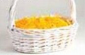 16-1/2"X11-1/2"X5-1/2" Oval W/ Handle Imported Gift Basket/Partial Carton