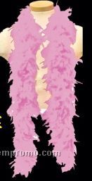 6' Light Pink Solid Color Boa
