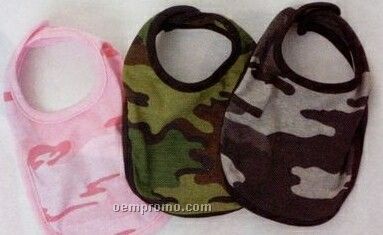 Baby Bib (One Size Fits Most) Camouflage