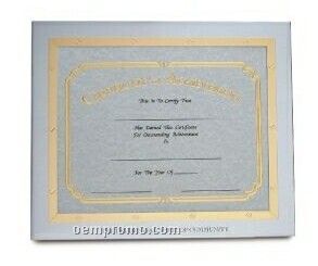 Couture Silver/ Gold Aluminum Photo & Certificate Frame