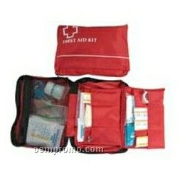 Mini Travel First Aid Kit W/ Case