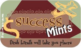 Success Mint Tin W/ 4-color Process Label (72 Mints)