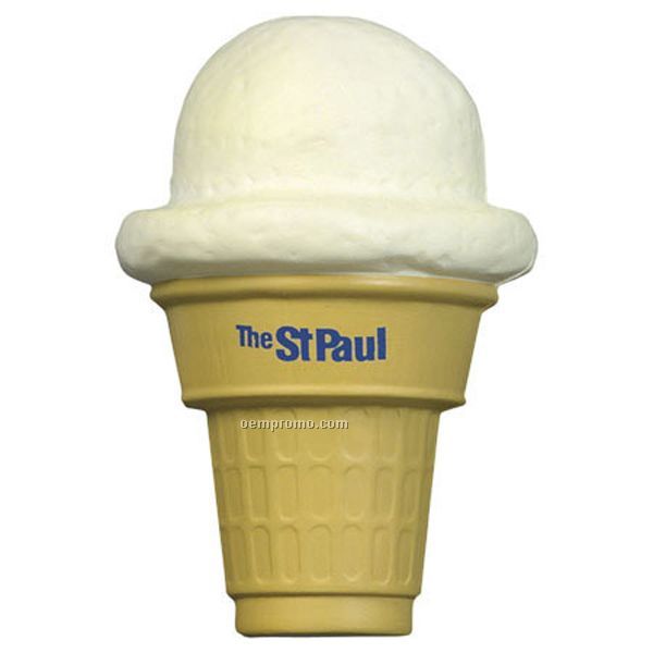 Ice Cream Cone Squeeze Toy